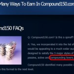 [VOMIT ALERT]: JSS Tripler 2 -- After Name Change to T2MoneyKlub -- Opens Feeder Scam Called Compound150; Operator/Cheerleader Lecture MoneyMakerGroup Ponzi-Forum Mods As 'Opportunity' Targets 'Compounding Lovers' 