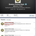 URGENT >> BULLETIN >> MOVING: Bombing Suspect In Custody, Boston Police Say