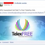 Profitable Sunrise Facebook Site Again Used To Drive Business To TelexFree, An Alleged Pyramid Scheme