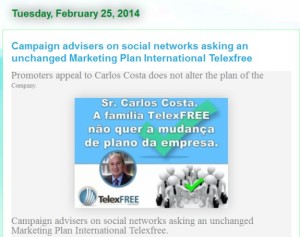 UPDATE: Promoters May Be Lobbying TelexFree To Keep Ponzi Scheme Intact