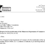 BULLETIN: TelexFree's Telecom License At Risk In Minnesota; Department Of Commerce Asks PUC To Deny Embattled MLM Firm Authority To Operate