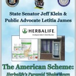 BULLETIN: New York State Senator Calls Herbalife A 'Pyramid Scheme,' Says Its 'House Of Cards Is Tumbling Down'